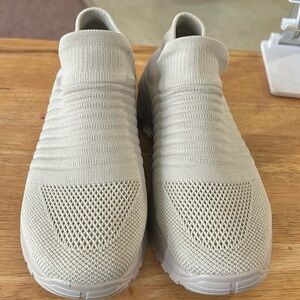 Taupe Knit Trainer sneakers